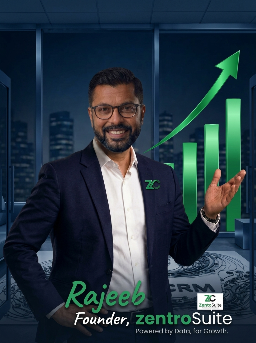 Rajeeb M, Founder of zentroSuite